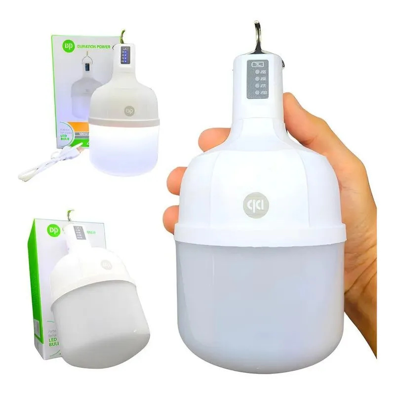 Lampião Camping Led Recarregável Acampamento Barraca Pesca B