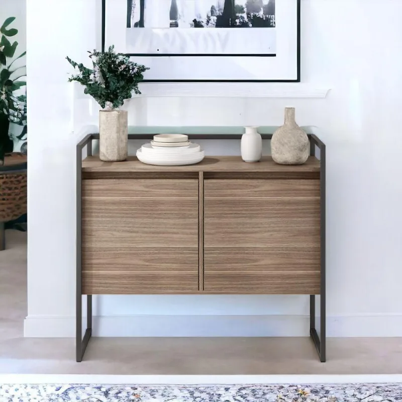Buffet Reduzed Industrial 2 Portas MDP 100,9CM Affara Casah