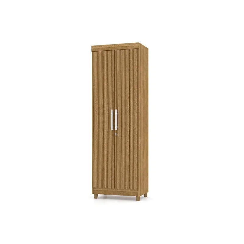 Armário Multiuso Brisa da Riviera 2 Portas MDP 60CM Nature Vila Rica