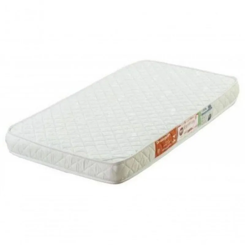Colchão Berço 1 Lado Plastificado Espuma D18 60x130x10 Branco Casah