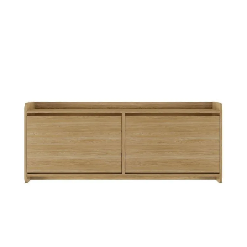 Sapateira Solar do Lago 2 Portas 1 Prateleira 130CM MDF-MDP Hannover
