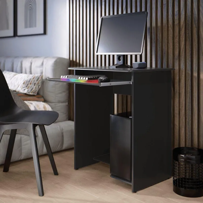 Mesa para Computador TH SHOP Moderna MDP 65CM Preto EJ Móveis