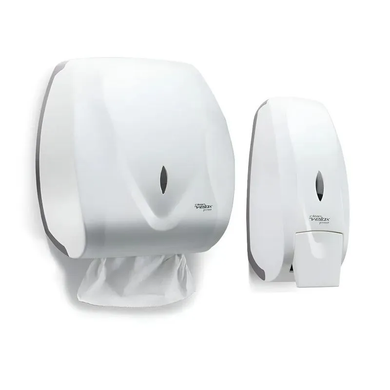 Porta Papel Toalha E Saboneteira Liquido Dispenser Banheiro