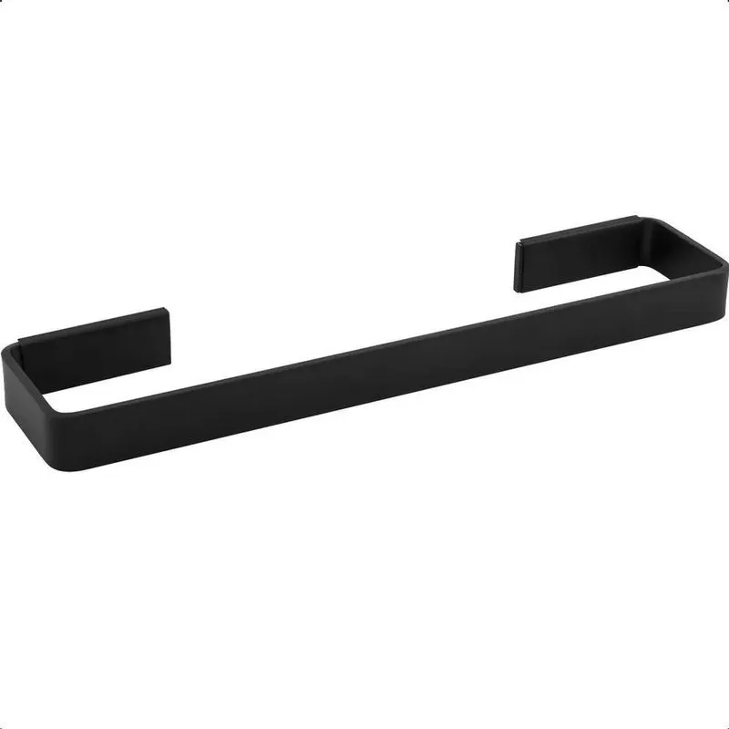 10x Porta Toalha Suporte Toalha De Rosto Banheiro Preto