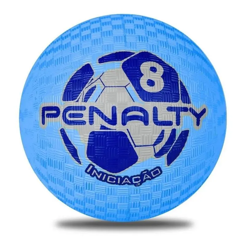 2x Bola Iniciação De Borracha T08 Xxi Penalty Cor Azul