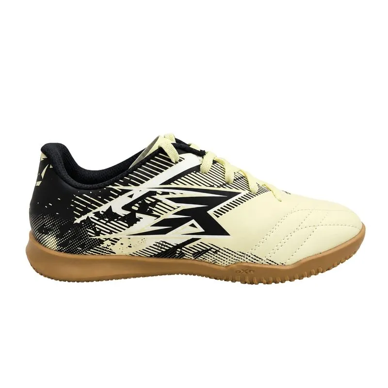 Chuteira Infantil Menino Oxn 4461130 Dynamic 5 Indoor Pro 31 / BEGE/PRETO