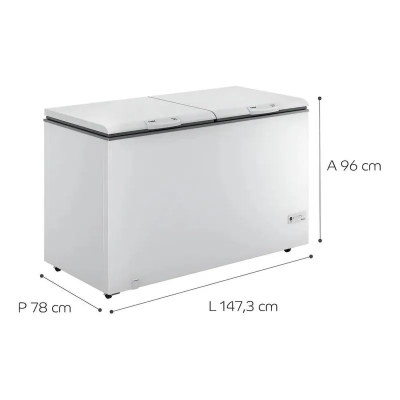 Freezer Horizontal Chb53eb 2 Portas 534l Potência De 150w Co