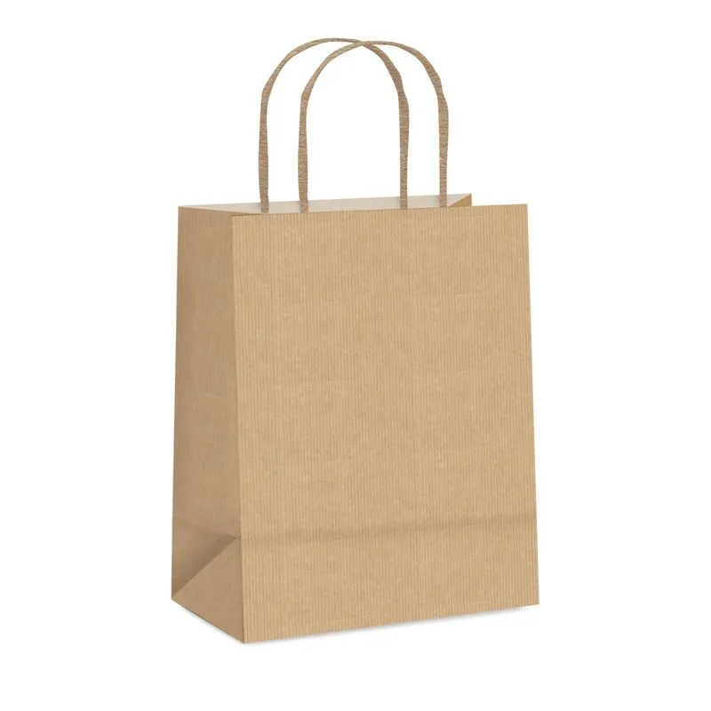 Sacola Papel Kraft G 32x26,5x13 cm 10 un Cromus 100g SACOLA PAPEL KRAFT G 32x26,5x13 c/10 un CROMUS - Leve Mais e Pague Menos