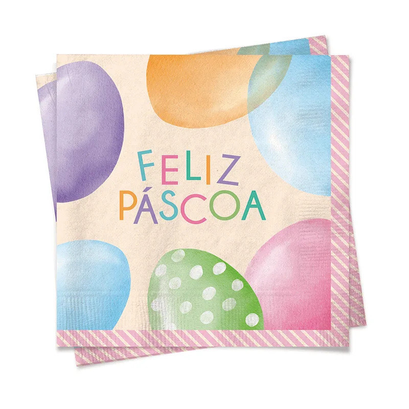 Guardanapo de Papel Rainbow 32,5x32,5cm 20 Unidades 19001295 CROMUS GUARDANAPO 32,5x32,5CM PAP RAINBOW 20UN 19001295 CROMUS