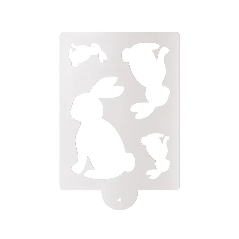 Estêncil Para Decorar Coelhos 20x15cm C/1 Un 13008493 CROMUS ESTENCIL P.DECORAR COELHOS 20X15CM UN 13008493 CROMUS