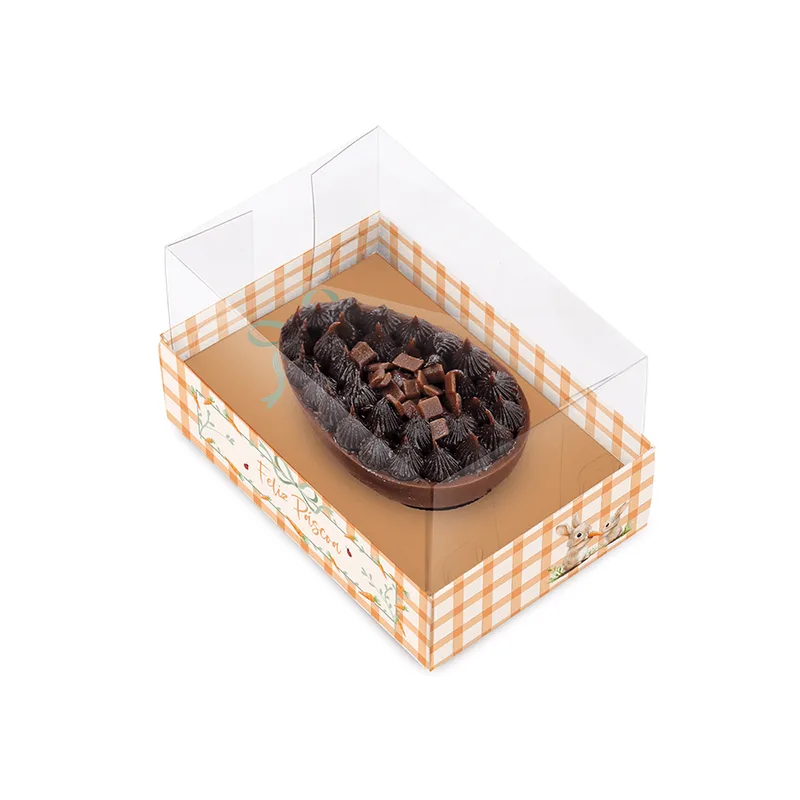 Caixa Horizonte Para 1 Meio Ovo 250g Lovely Garden 17x12x7cm 6 Unidades 13008211 CROMUS CX HORIZONTE P.1 M.OVO 250G LOVELY GAR 17X12X7CM 13008211 CROMUS CX 6.0