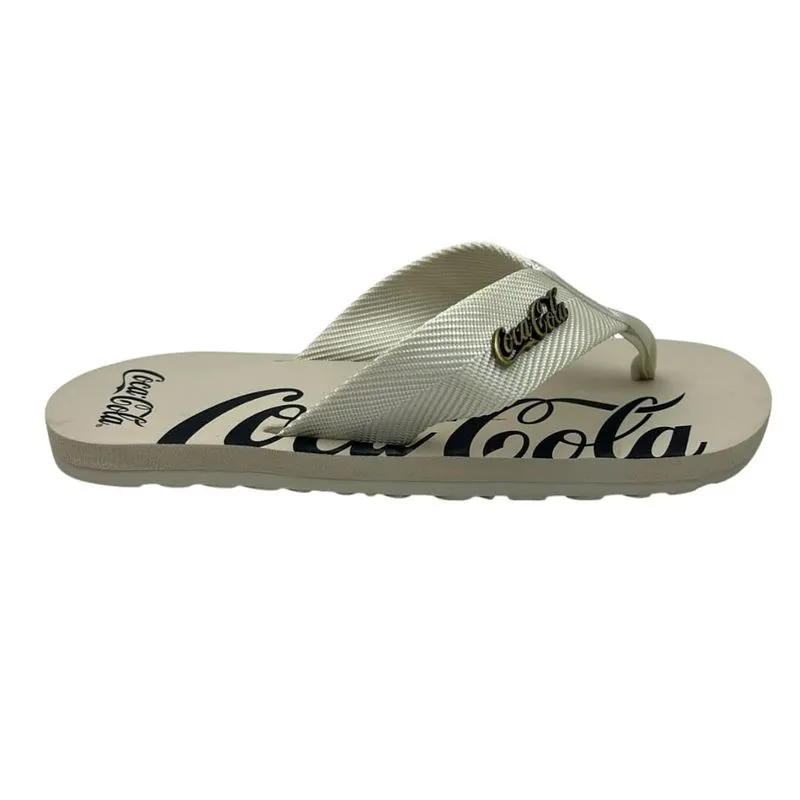 Chinelo Masculino Coca-Cola Cc4952 43/44 / Branco