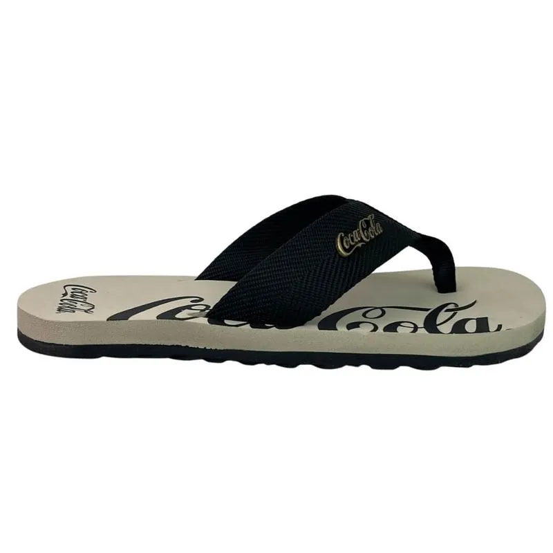 Chinelo Masculino Coca-Cola Cc4952 43/44 / BRANCO/PRETO