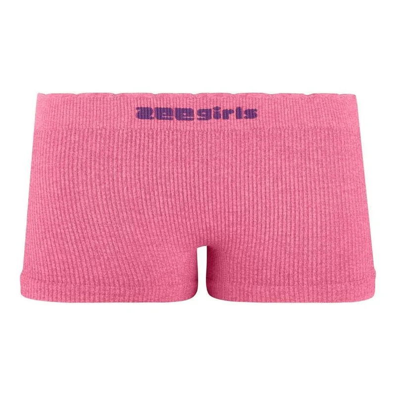Calcinha Boxer Mescla Infantil Sem Costura Zee Rucci – Rosa M