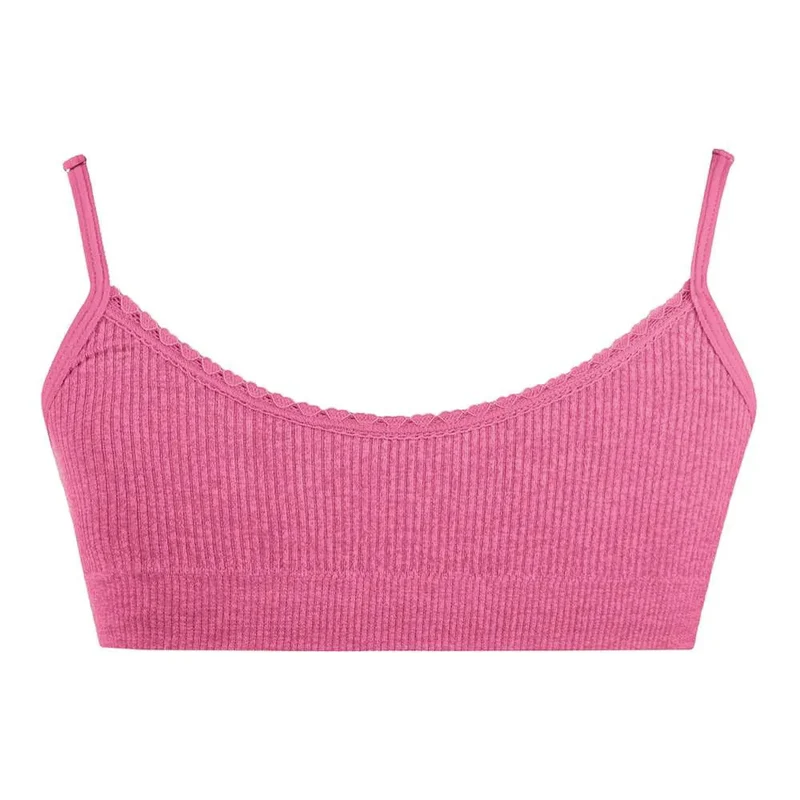 Top Mescla Sem Costura Infantil Zee Rucci – Rosa M