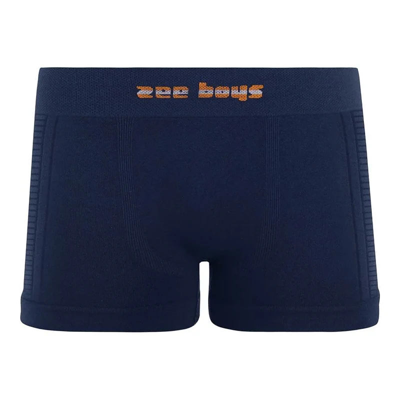 Cueca Boxer Sem Costura Infantil Zee Rucci – Azul Marinho P