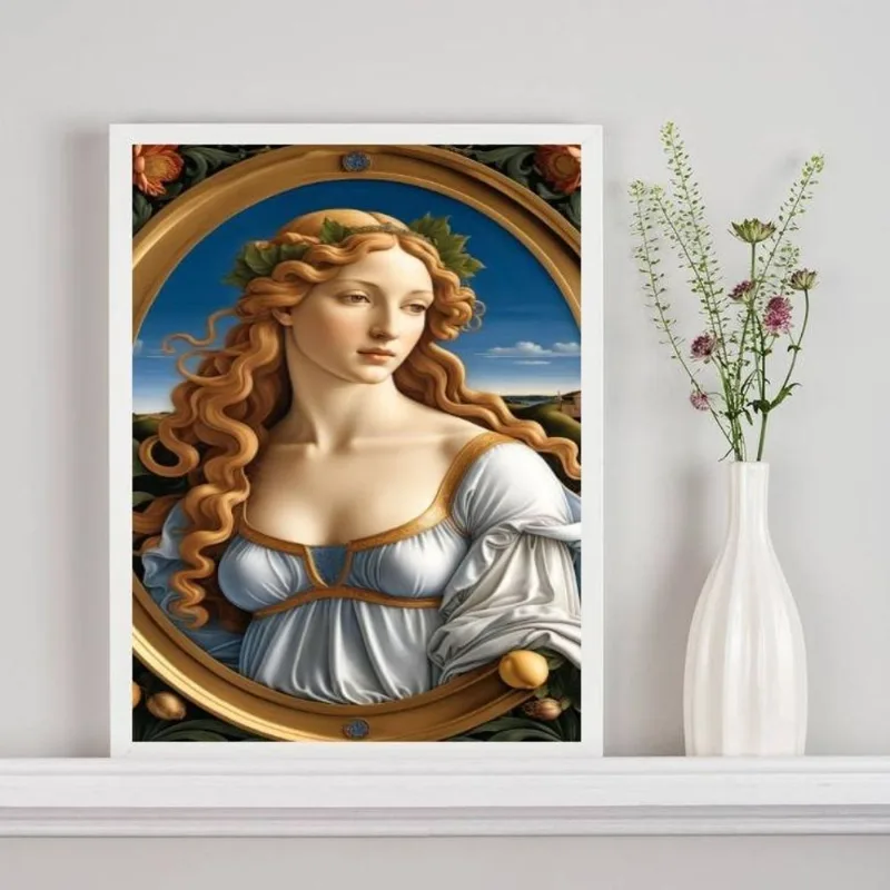Quadro Decorativo Venus By Botticelli 24x18cm