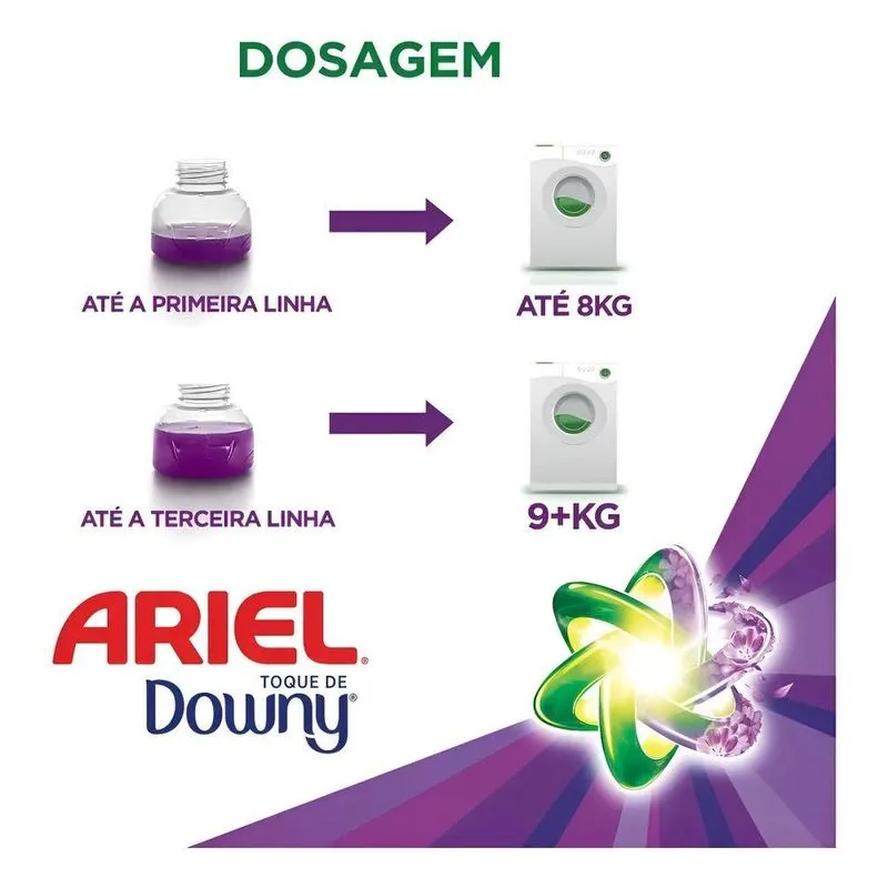 Ariel Toque De Downy Concentrado - Frasco - 1.2 L - Unidade
