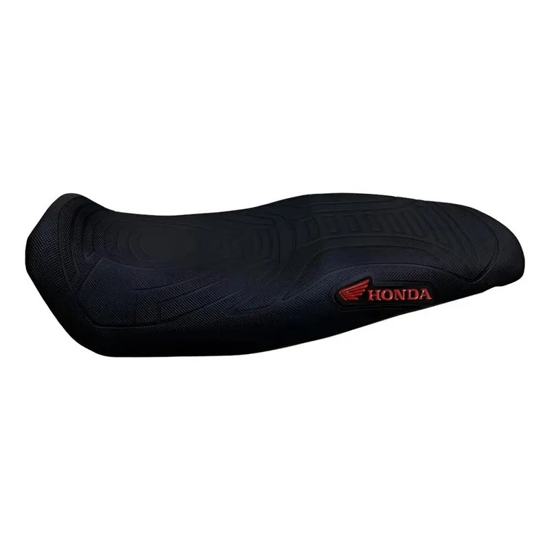 Capa De Banco De Moto Esportiva Honda Honda Metal Vermelha
