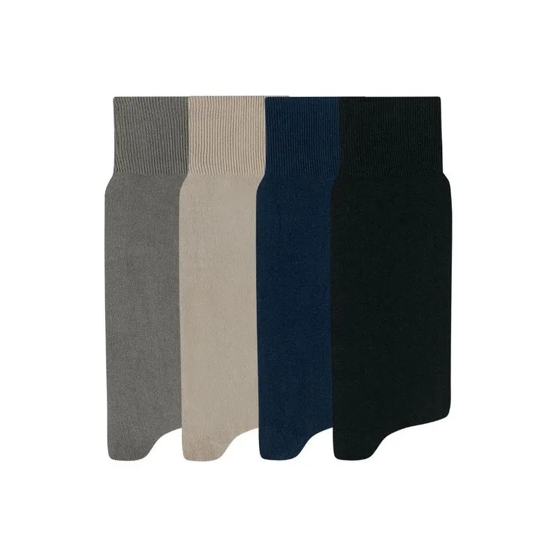 Kit 3 Pares De Meia Social Mash Poliamida Longa Lisa