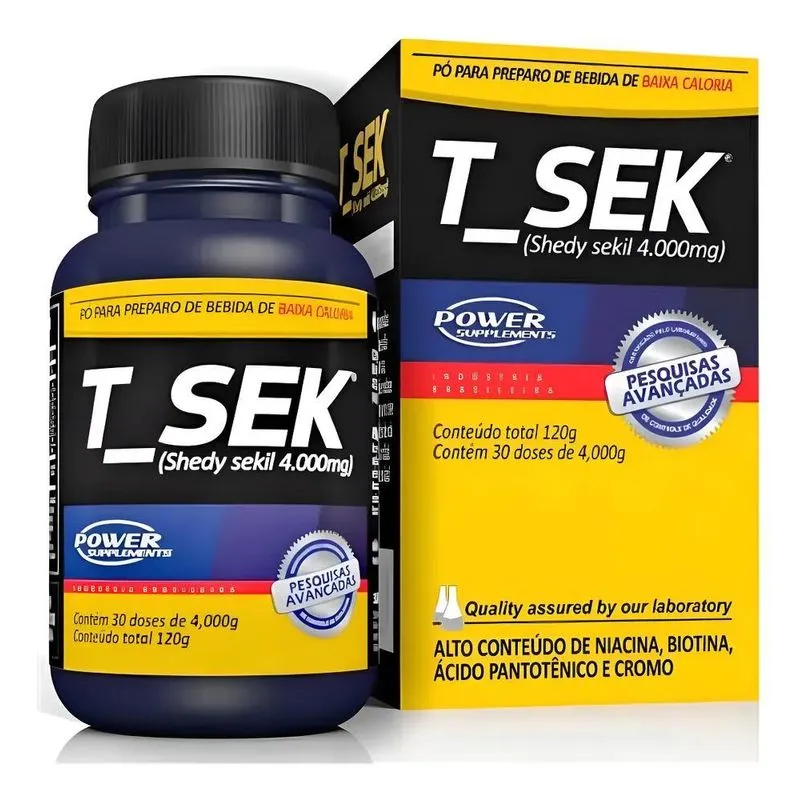 Tsek Suplemento Em Pó 120gr - Sanibras