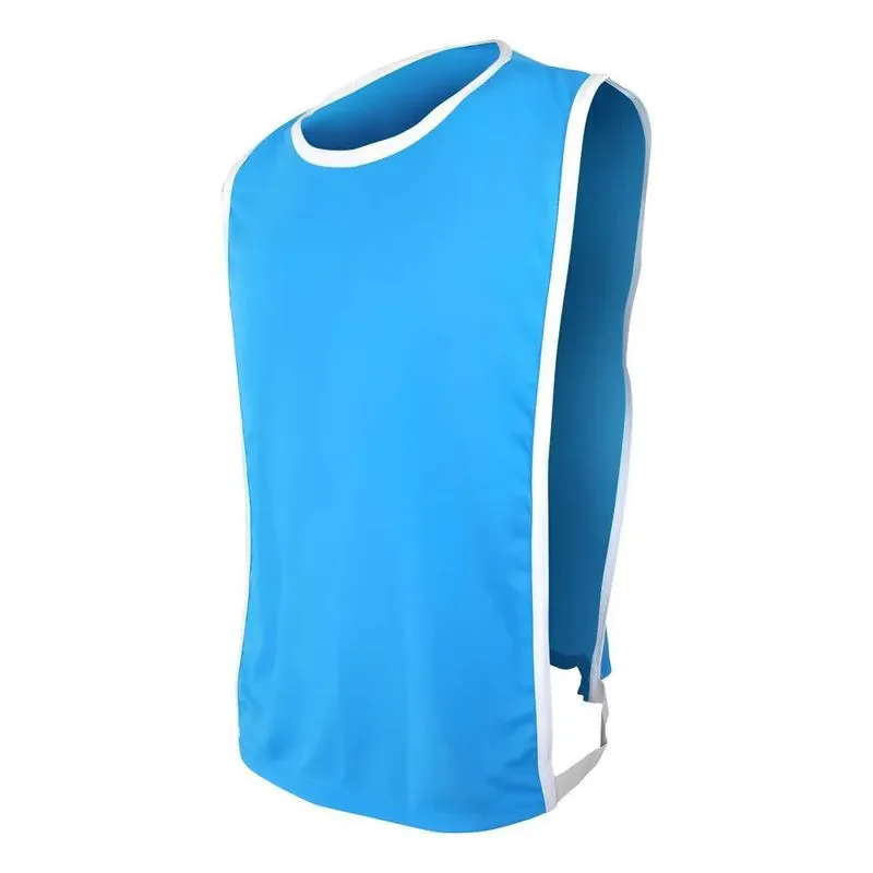 Kit 10 Coletes Esportivos Helanquinha Liso - Azul-turquesa