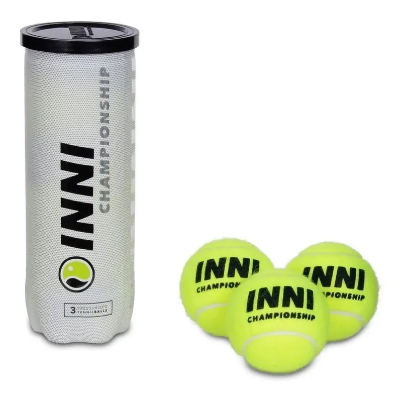 Bola De Tênis Inni Master - 1 Tubo Com 3 Bolas