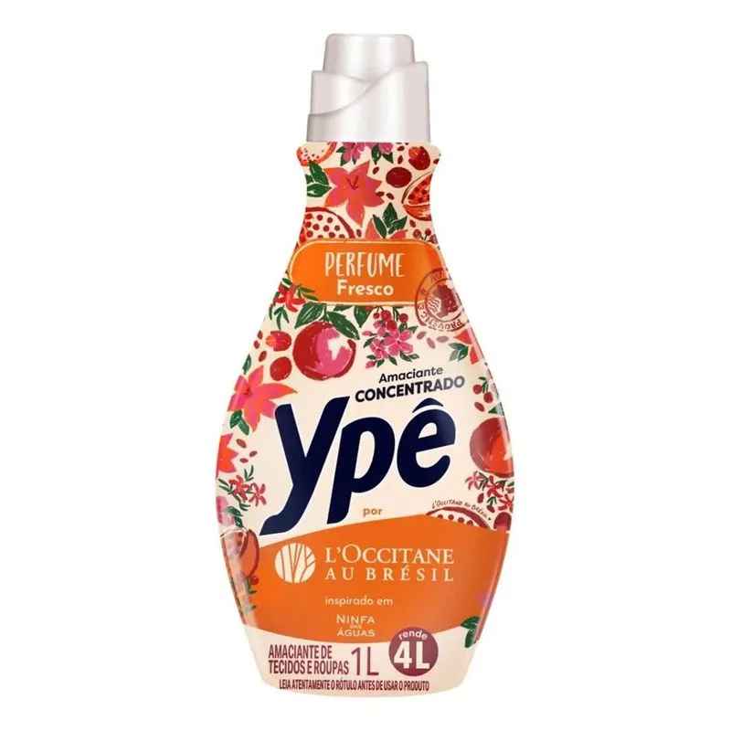 Amaciante Concentrado Ypê Loccitane Ninfa 1l