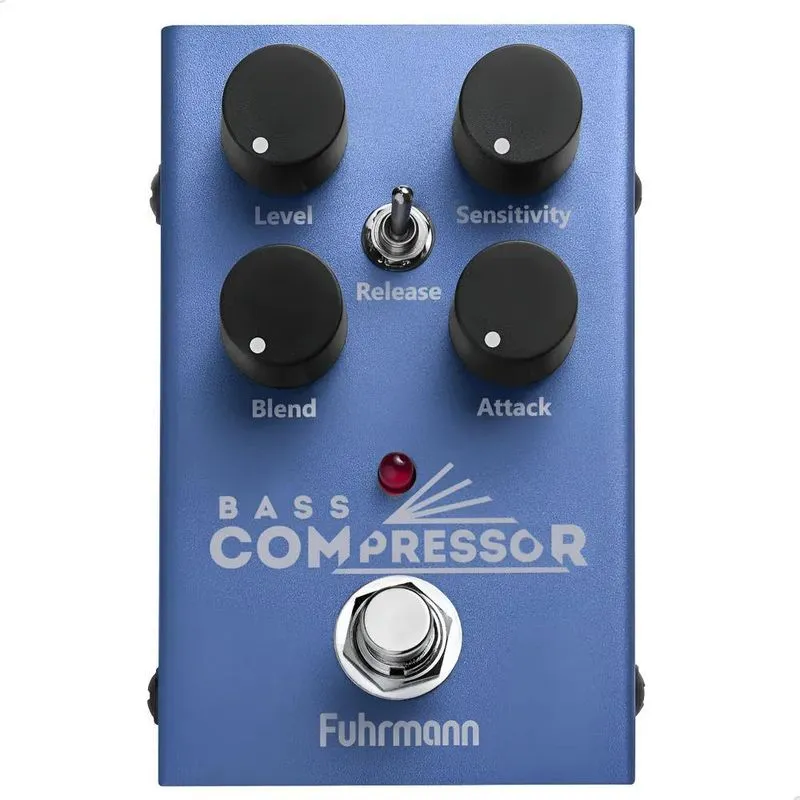 Pedal De Efeitos Bass Compressor Fuhrmann