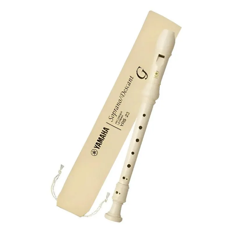 Flauta Doce Soprano Yamaha Yrs23 G Germanica Capa B