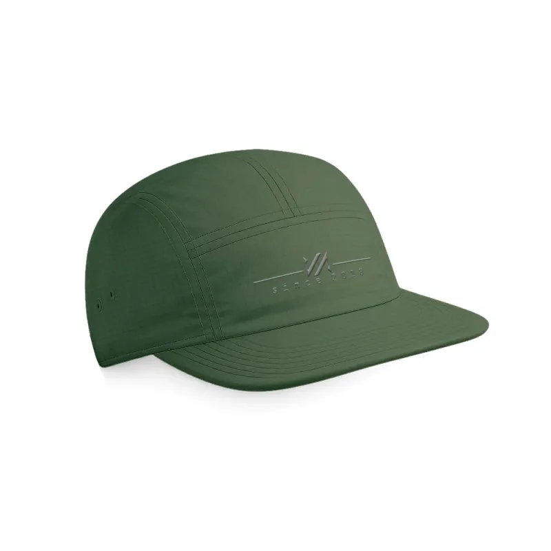 Bon� Casual Mar Negro Five Panel - Musgo