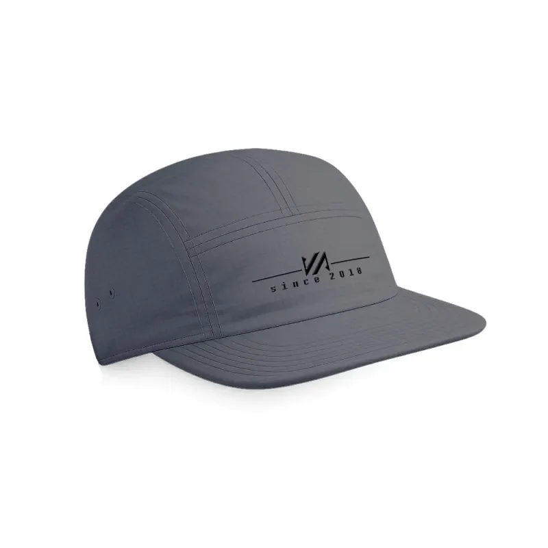 Bon� Casual Mar Negro Five Panel - Chumbo