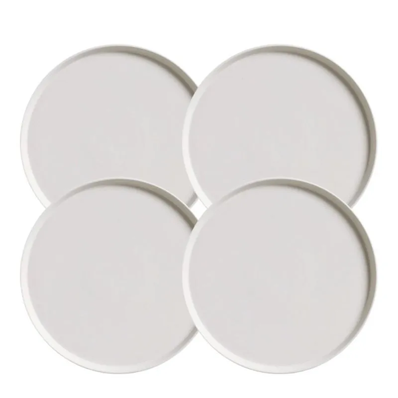 Jogo Pratos Sobremesa 21,5cm 4 Pçs Neo Vit Stoneware Rustico