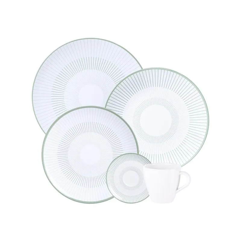 Aparelho De Jantar Jogo Pratos Kit 20 Pçs Lineare Tramontina