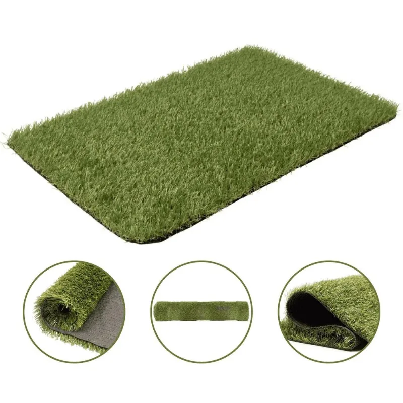 Grama Sintética Artificial Decorativa Realista 30mm Jardim