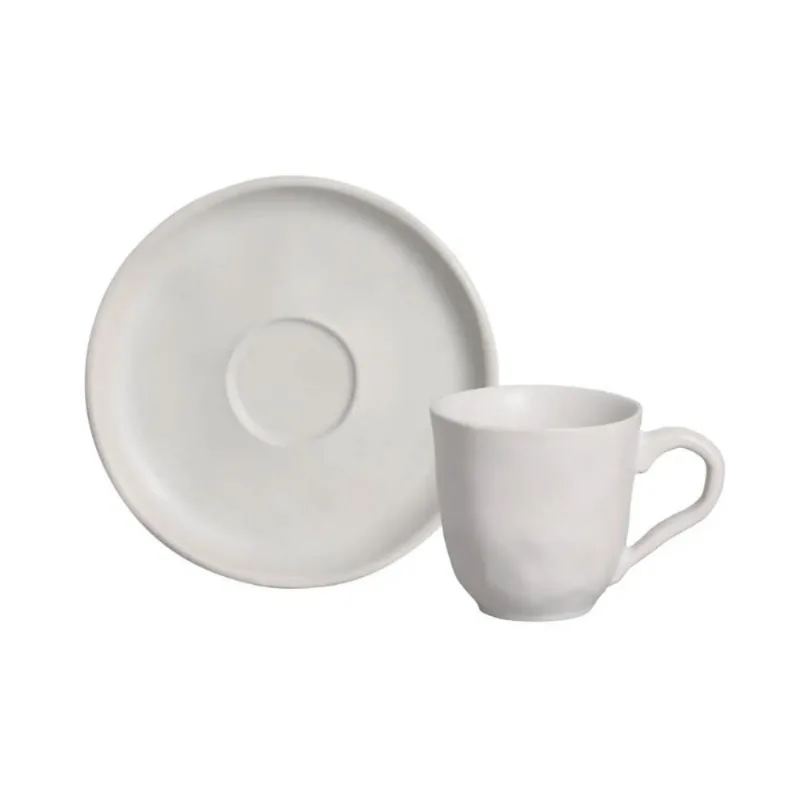 Xicara De Café Chá Com Pires 120ml Bio Vit Porto Brasil