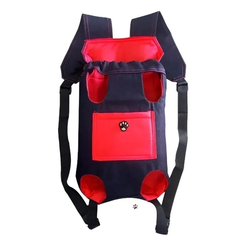 3x Bolsa Mochila Canguru Transporte Cães E Gatos Pet