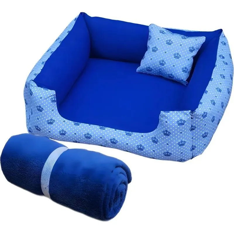 Cama Pet Cachorros Médios Caminha De Gato Com Zíper Resisten