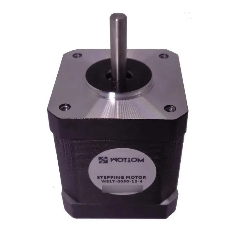 2x Motor De Passo Nema 17 1,2a Wotiom Ws17-0050-12-4