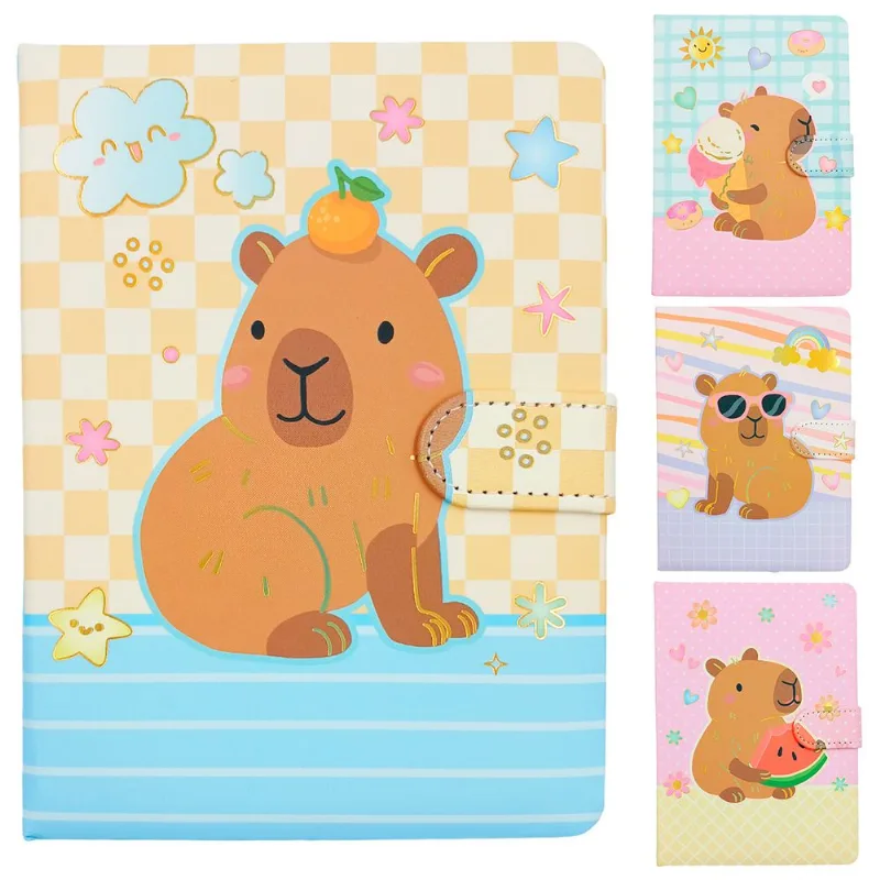 Caderno Capivara 17,8x12,8cm 112 Folhas em Papel Dcarte SORTIDOS