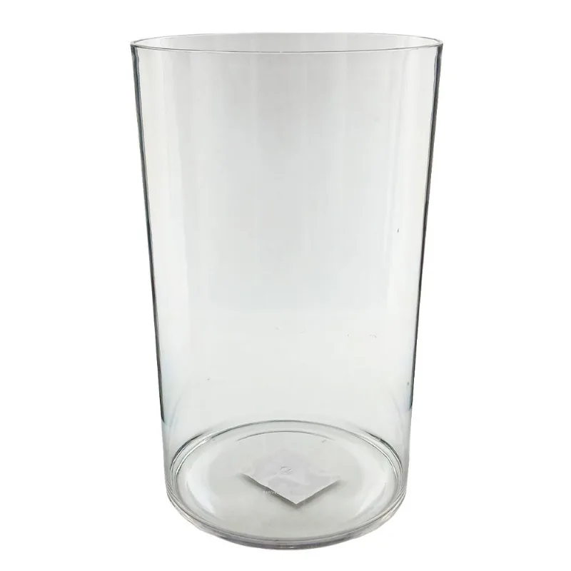Vaso Decorativo Tubo 24x14cm em Plastico Dcarte