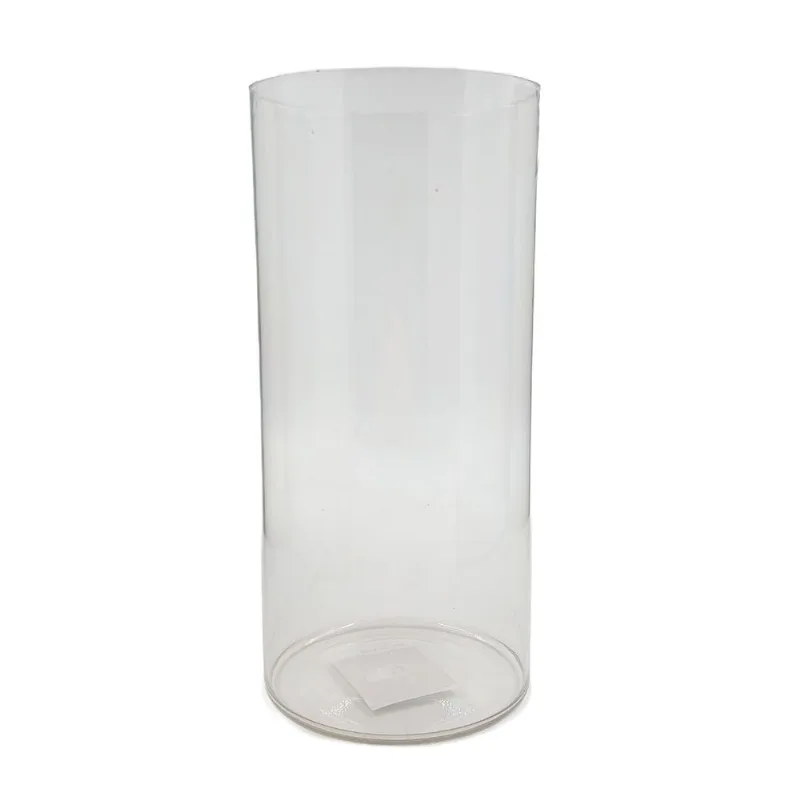 Vaso Decorativo Tubo 24x12cm em Plastico Dcarte