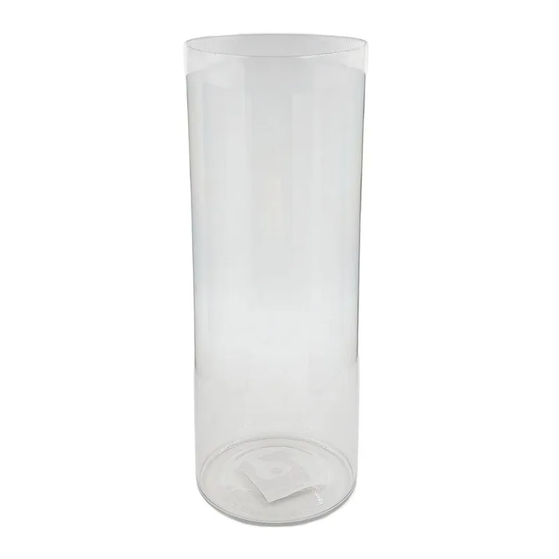 Vaso Decorativo Tubo 29x12cm em Plastico Dcarte
