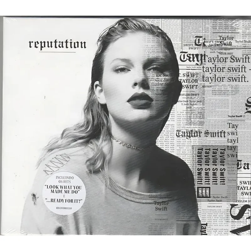 Cd Taylor Swift Reputation 2017 Lacrado Em Estoque