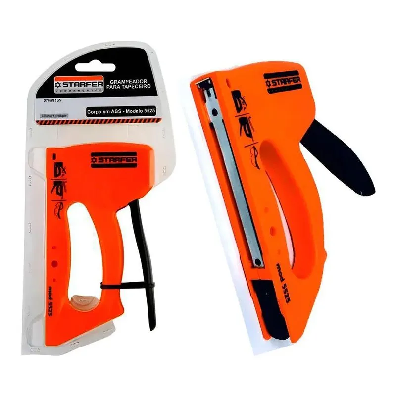 Grampeador Madeira Para Tapeceiro Abs-5525 Profissional