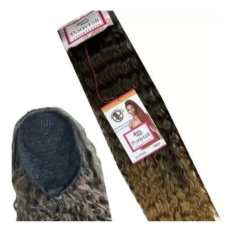 Rabo De Cavalo Cacheado Afro Premiu - 1bt27 Californiana Mel