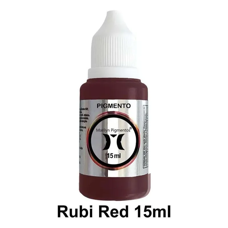 Pigmento Marilyn 15ml: Cores Vibrantes E Seguras (anv - Rubi