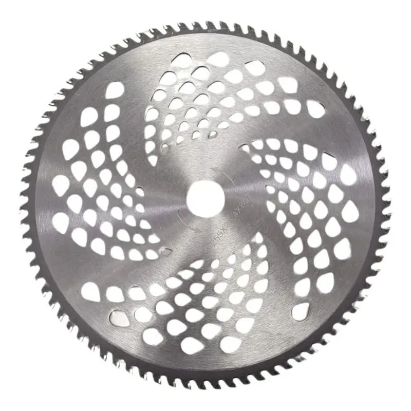 10x Disco Lamina De Corte Circular Para Rocadeira 25cm 80 D