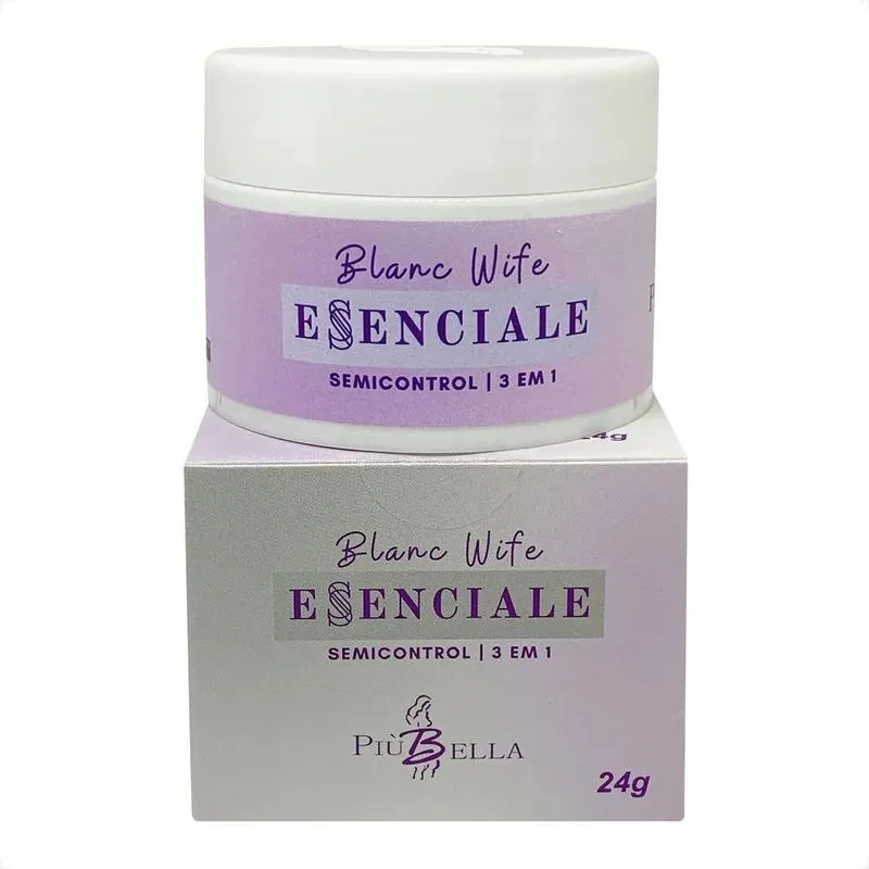 Gel Piubella Essenciale Semicontrol 3 Em 1: Alo - Blanc Wife