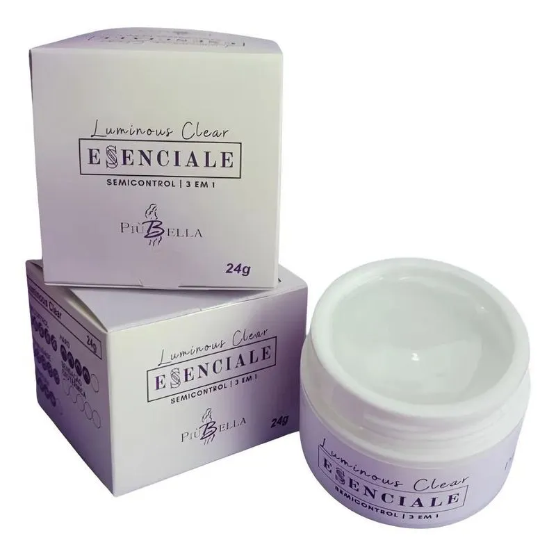 Gel Piubella Essenciale Semicontrol 3 Em 1: - Luminous Clear